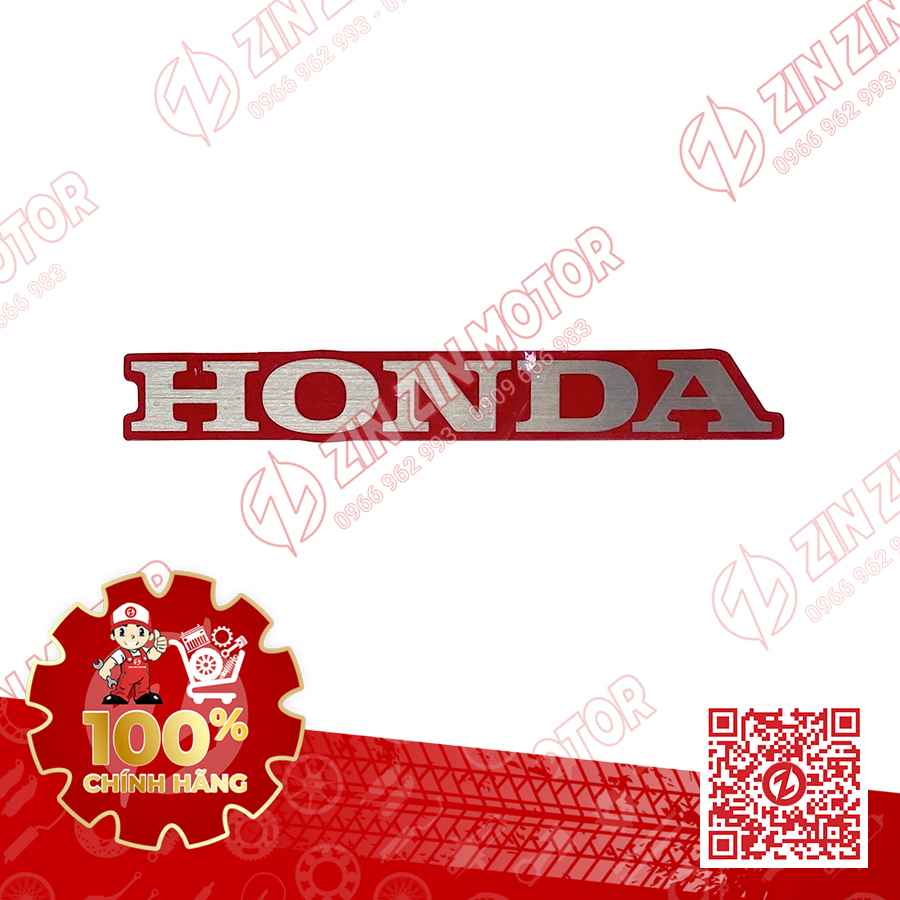 Tem Chữ Honda 100mm Vario 160 K2S CBS Đỏ