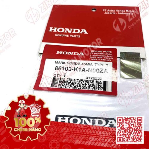 Alternative view of Tem Chữ Honda BeAT K1A