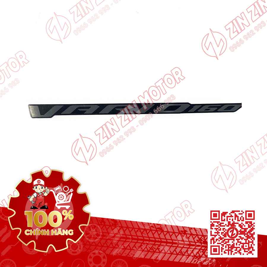 Tem Chữ Vario 160 K2S CBS Đen