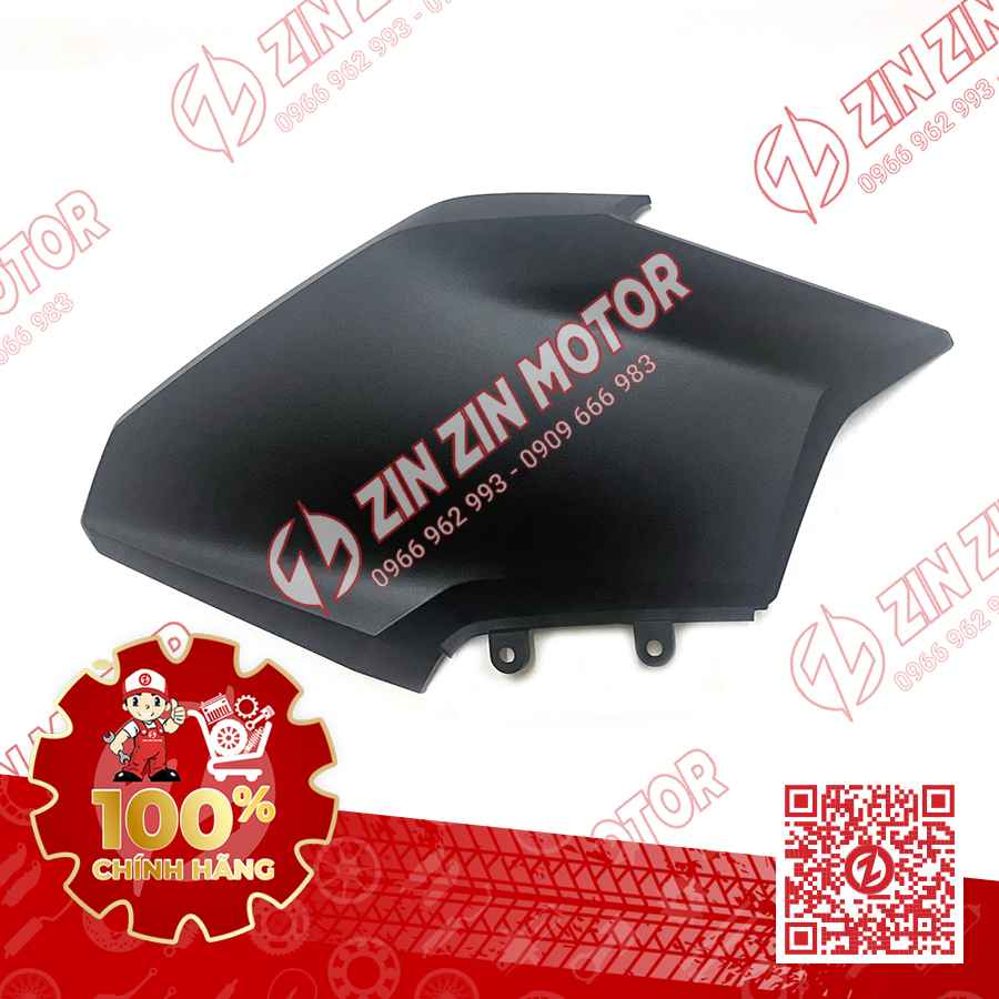 Ốp Yếm Trên Phải Vario 160 K2S Đen Nhám
