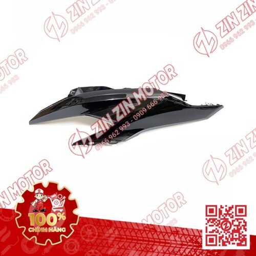 Ốp Sườn, Bụng Sau Trái Click 150i 2018 Đen Bóng