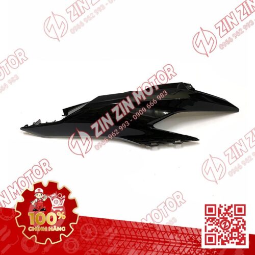 Ốp Sườn, Bụng Sau Phải Click 150i 2018 Đen Bóng
