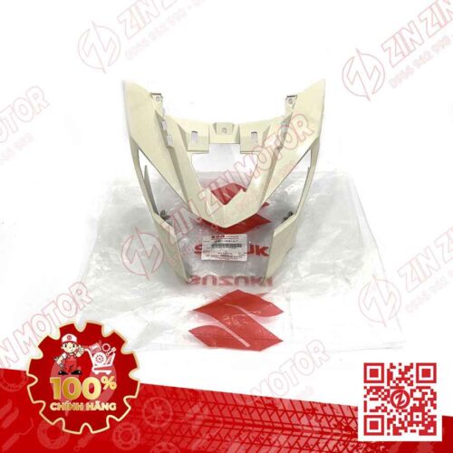 Ốp Đầu Satria Fi , Raider Fi Trắng Ngọc Trai