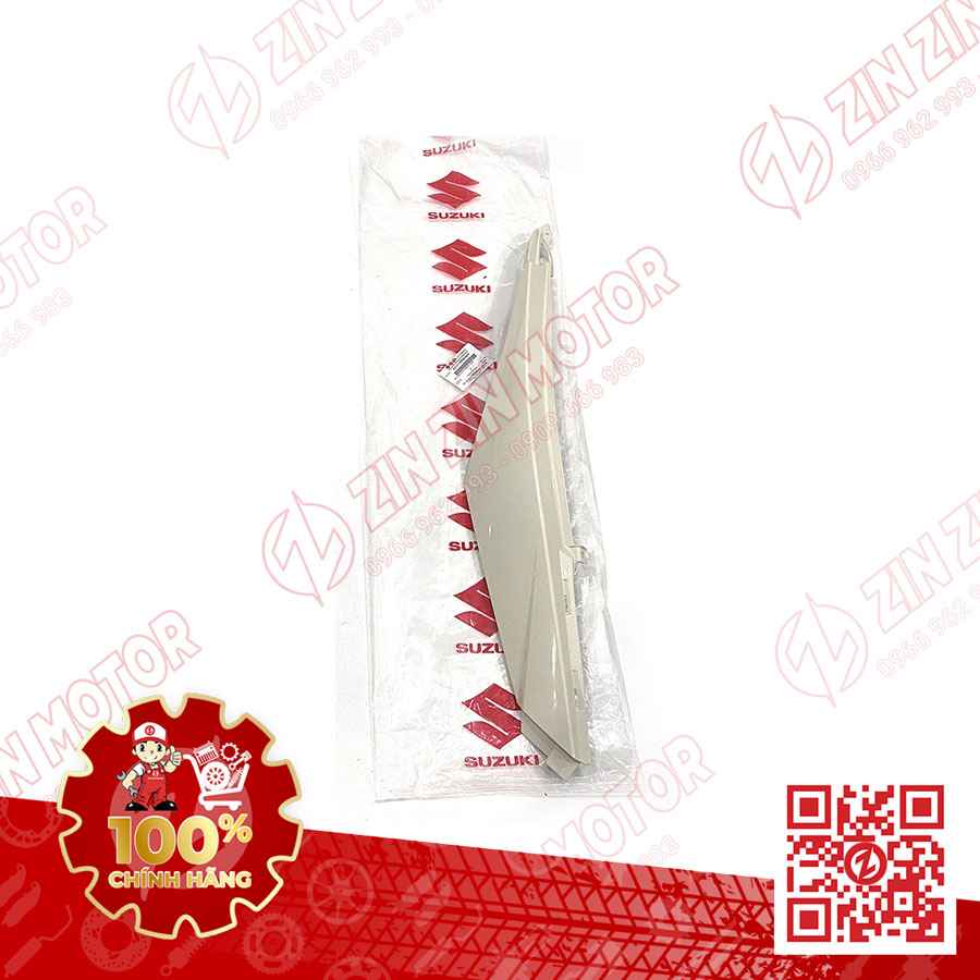 Ốp Sườn , Bạng Sau Satria Fi , Raider Fi Phải Trắng Ngọc Trai