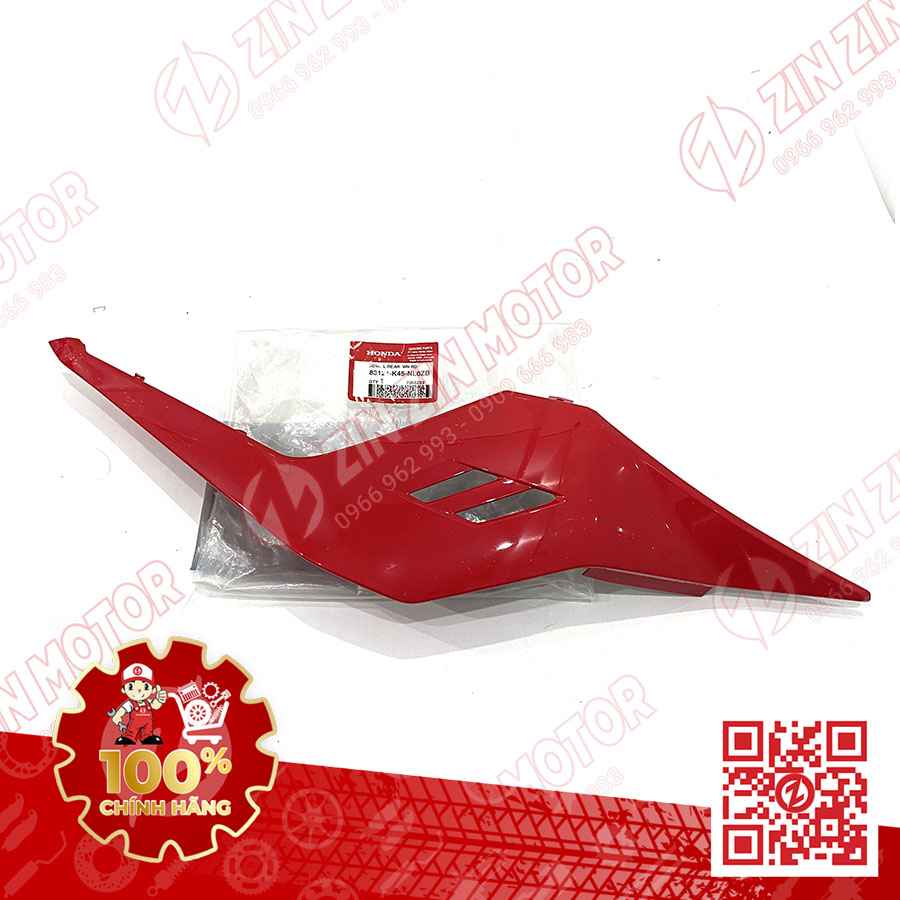 Ốp Sườn , Bụng Sau CBR 150R K45R Đỏ