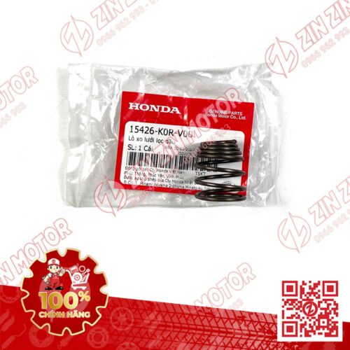 Lò Xo Lưới Lọc Dầu Vario 160, AB 160 2022+, AirBlade 125 2022+, AB 125/160 2026 , SH160i/125i 2023 - 2026, SH 150/125 2020, Lead 2022+, SH Mode 2020+, PCX 160, ADV 160, Click 160 15426K0RV00