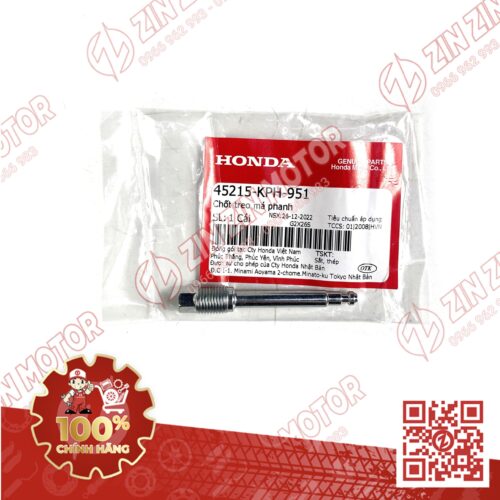 Ốc Chốt Heo Dầu Thắng Trước Vario 160, Winner V1, Winner X V2 V3, Sonic 150R, PCX 160/150, ADV 150, CBR 150R, CB150R, RS150 V1 V2 V3 , WAVE RSX 2019 2020 2021 2022 2023, WAVE BLADE 110 , VISION 2026 45215KPH951 CHÍNH HÃNG