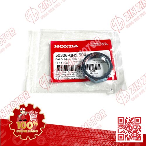 Đai Ốc Cổ Lái, Ốc Chén Cổ Vario 160, Vario 150, Vario 125, PCX 160 / 150, ADV 160 / 150 , WAVE RSX 2019 2020 2021 2022 2023 , WAVE ALPHA 2017 - 2023 2024 - 2025, WAVE BLADE 110 50306GN5900 CHÍNH HÃNG