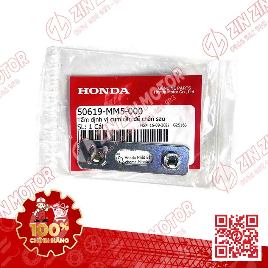 Tấm Định Vị Cụm Cần Để Chân Sau Winner X V3 2022+, Winner X V2 2019+, WINNER X V4 2024, WINNER R,RS150 V3