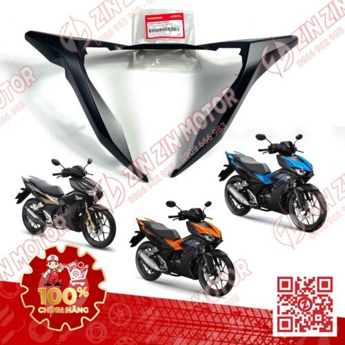 Alternative view of Nắp Trên Tay Lái, Ốp Viền Đồng Hồ Winner X V2 2019+ Đen Nhám NHA76M