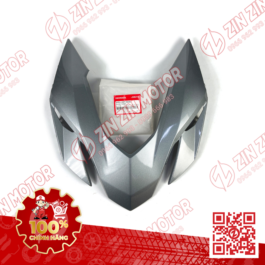Ốp Mặt Nạ Trước Winner X V3 2022+ Bạc NHB56M
