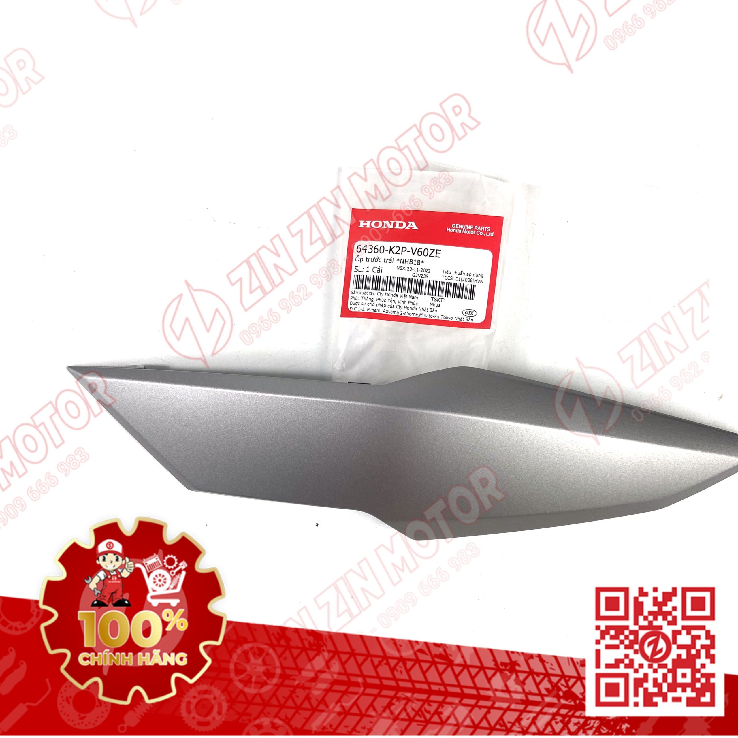 Ốp Đèn Pha Winner X V3 2022+ Trái Bạc NHB18M