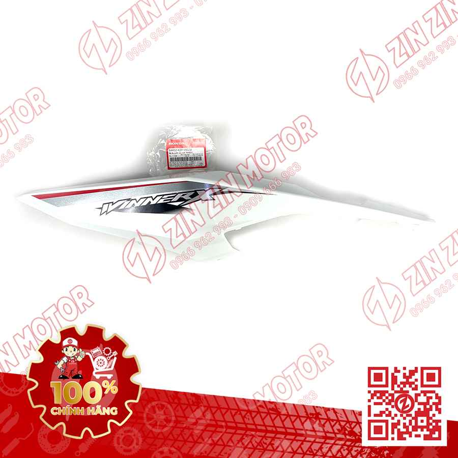 Ốp Hông Sườn, Bụng Sau Winner X V3 2022+ Trái Trắng Có Sẵn Tem Type3