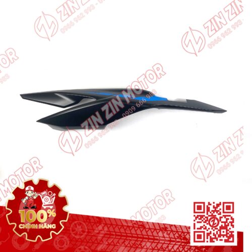 Alternative view of Ốp Hông Sườn, Bụng Sau Winner X V2 2019+ Trái Đen Nhám Có Sẵn Tem Type5