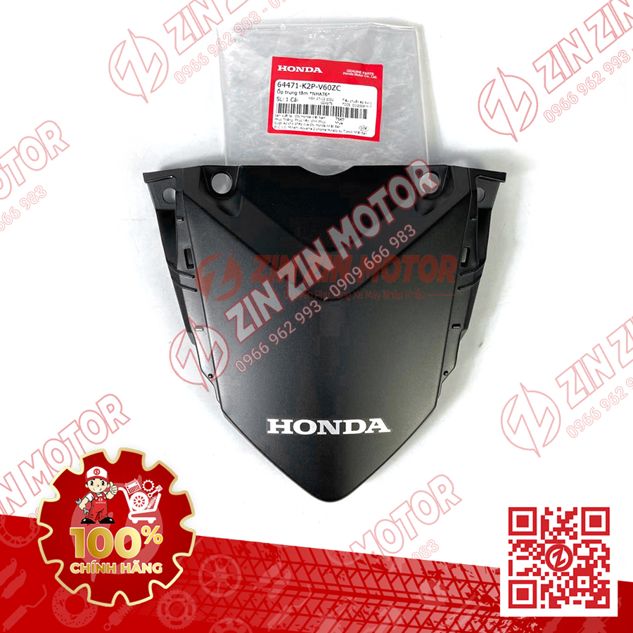 Mu Rùa Ốp Đuôi Sau Winner X V3 2022+ Đen Nhám Có Sẵn Tem Type5