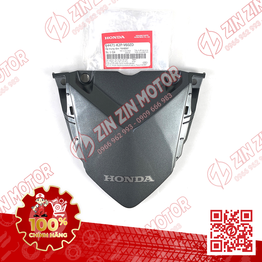 Mu Rùa Ốp Đuôi Sau Winner X V3 2022+ Bạc Có Sẵn Tem Type4