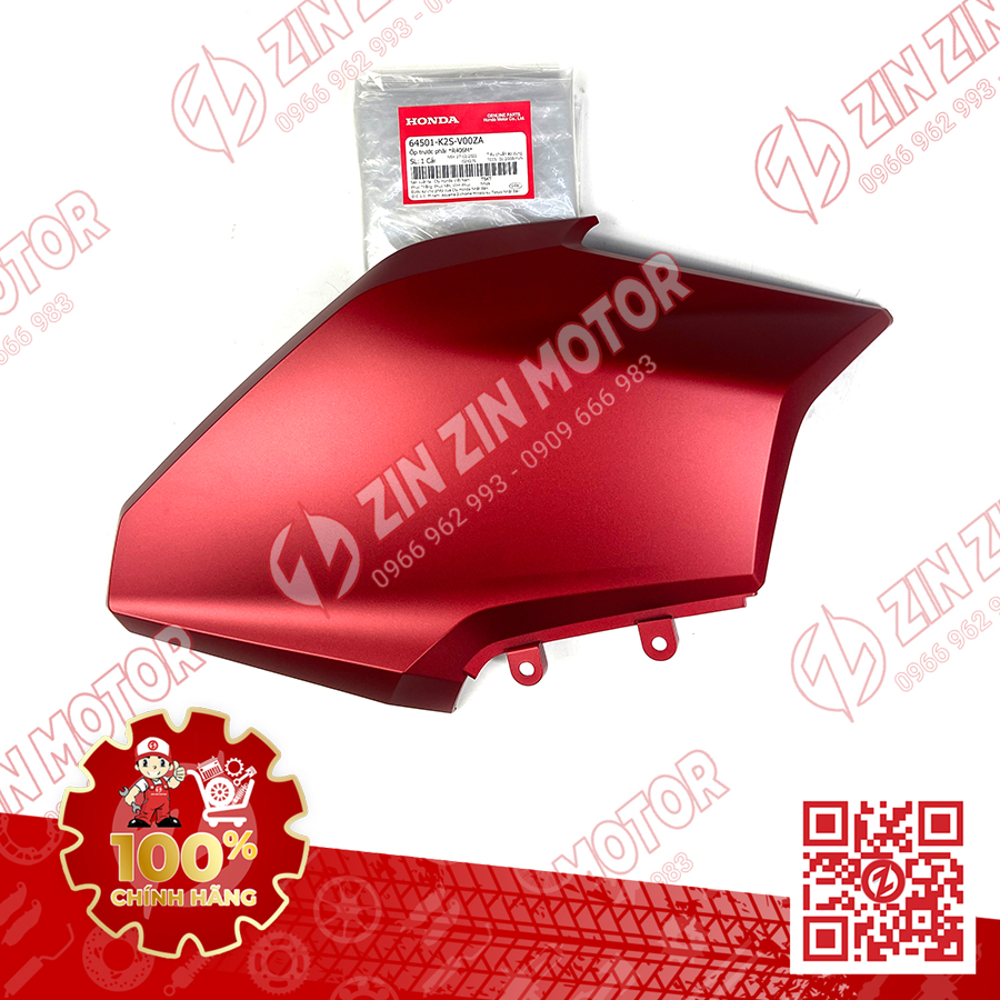 Cánh Yếm Vario 160, Click 160 Phải Đỏ Nhám R406M