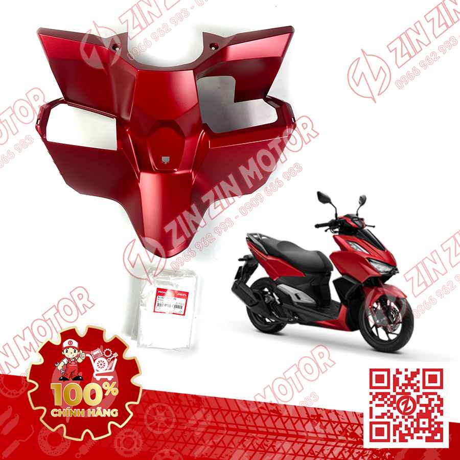Cánh Bướm Yếm Ổ Khóa Vario 160, Click 160 Đỏ Nhám R406M