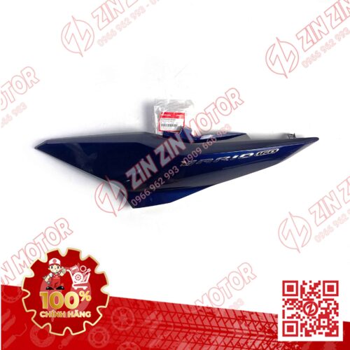 Ốp Sườn, Bụng Sau Vario 160, Click 160 Trái Xanh Dương Có Tem Type3