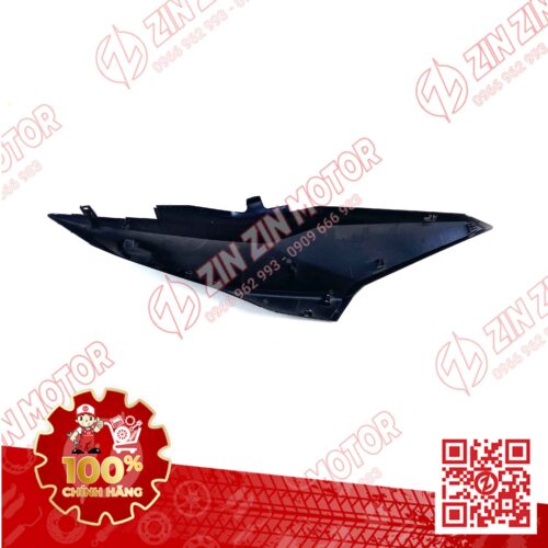 Alternative view of Ốp Sườn, Bụng Sau Vario 160, Click 160 Trái Đen Bóng Có Tem Type2