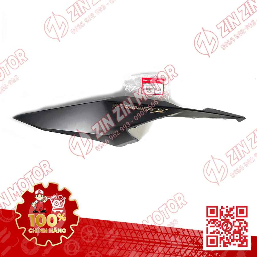 Ốp Hông Sườn, Bụng Sau Winner X V3 2022+ Trái Đen Nhám Có Sẵn Tem