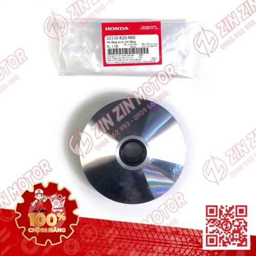 Má Động Puly Nồi Trước Chủ Động, Chén Bi Nồi Vario 160, AB 160 2022 2023+ (AirBlade), Click 160 22110K2SN00 Chính Hãng Honda