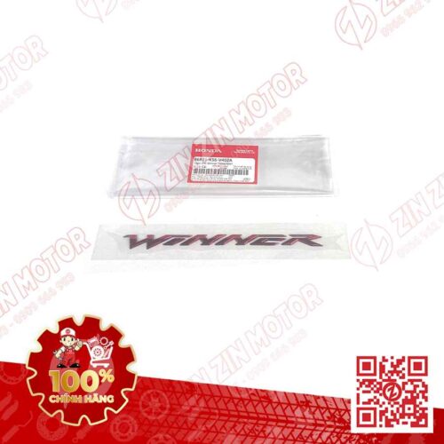 Tem Chữ Nổi Winner Màu Đỏ