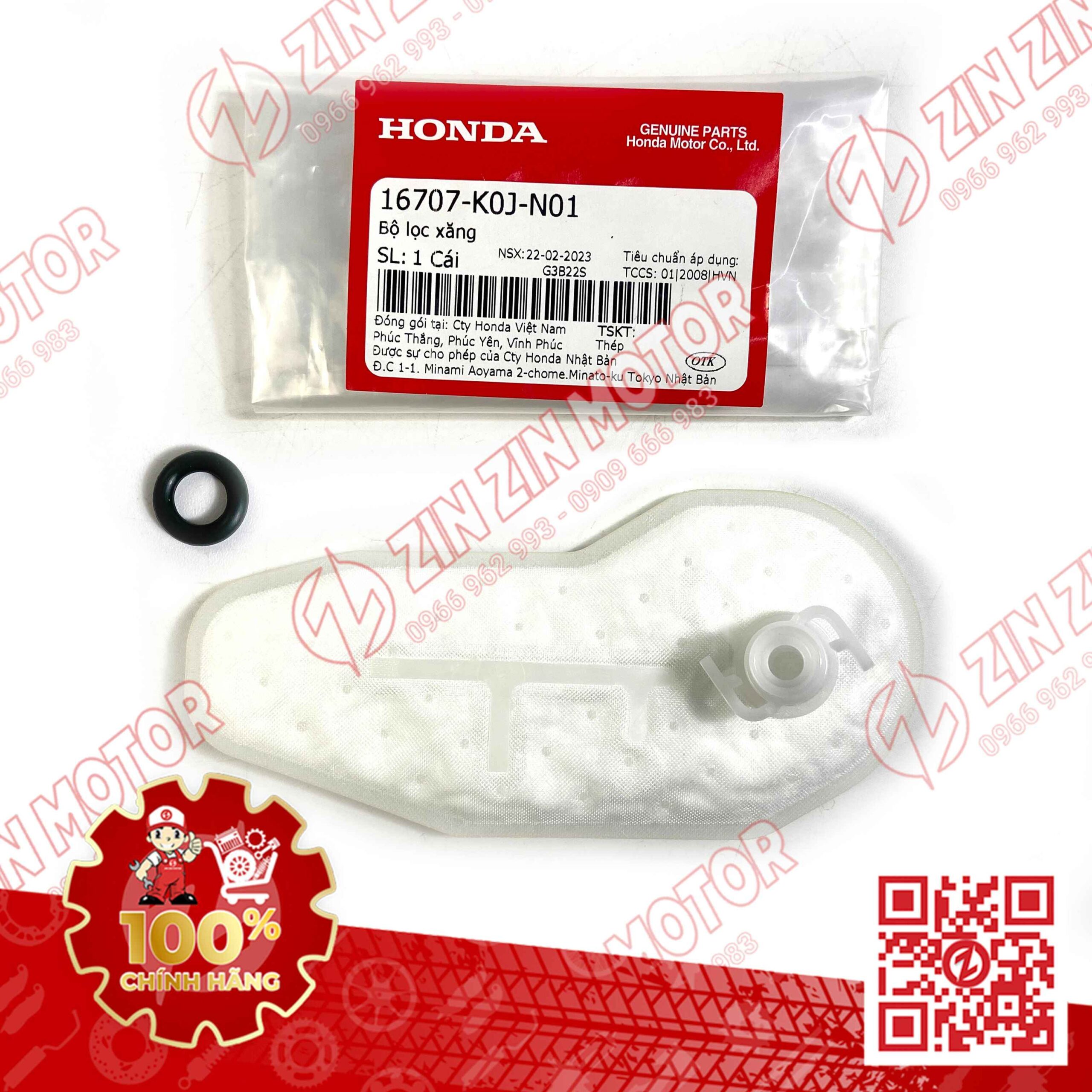 Lọc Xăng Vario 160, Vario 125 K2V, Click 160, Genio, Scoopy, BeAT, SH Mode