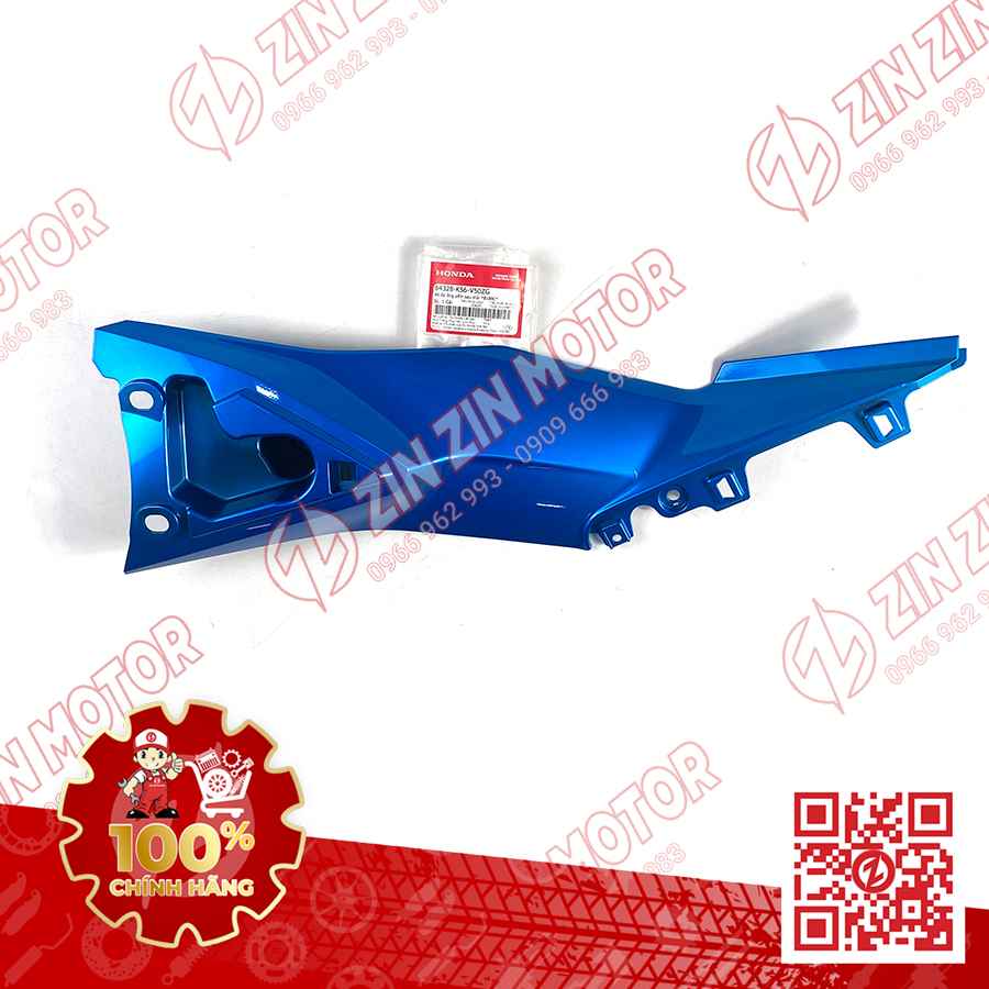 Ốp Ống Yếm, Lườn Giữa Winner X V2 2019+ Trái Xanh Có Sẵn Tem B189C