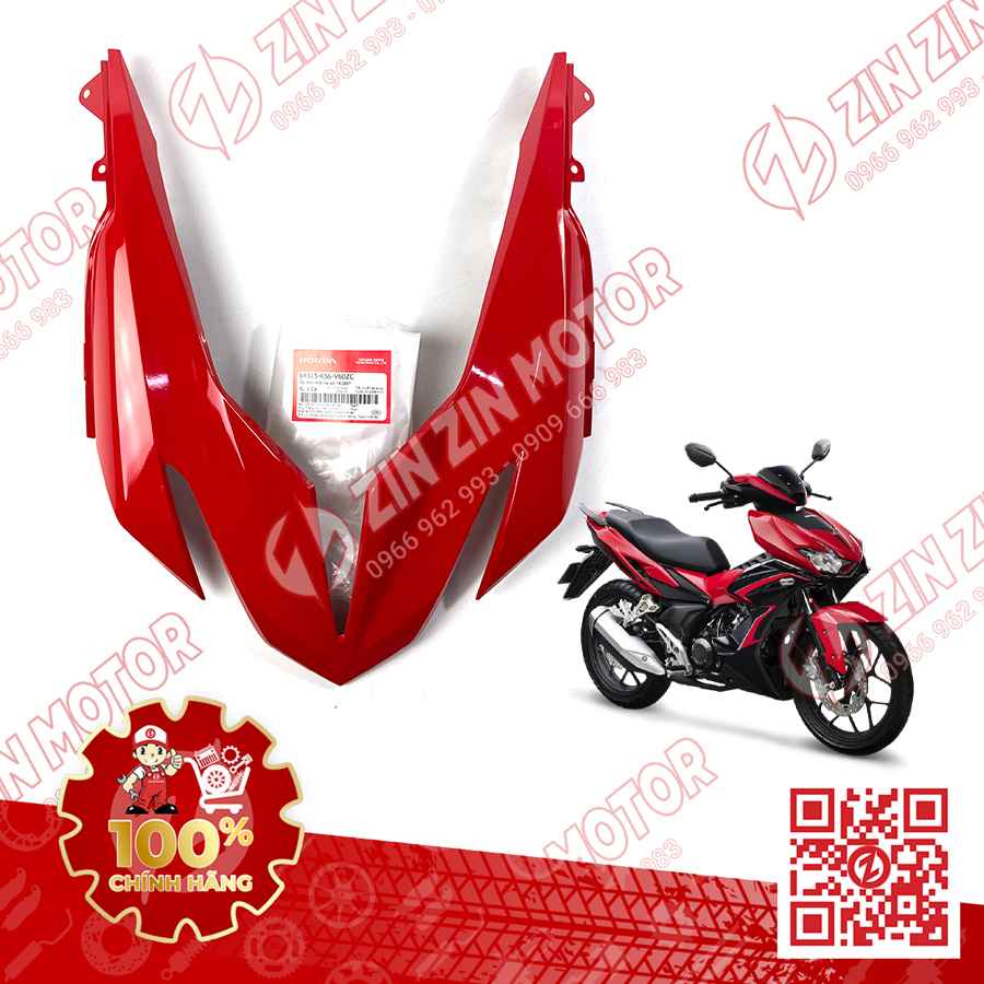Ốp Mặt Nạ Trước Winner X V2 2019+ Đỏ R389