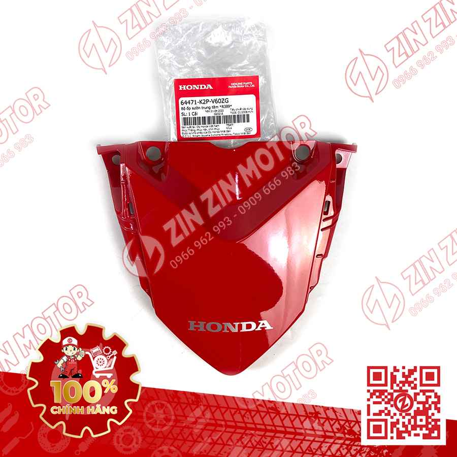 Mu Rùa Ốp Đuôi Sau Winner X V3 2022+ Đỏ Có Sẵn Tem Type1