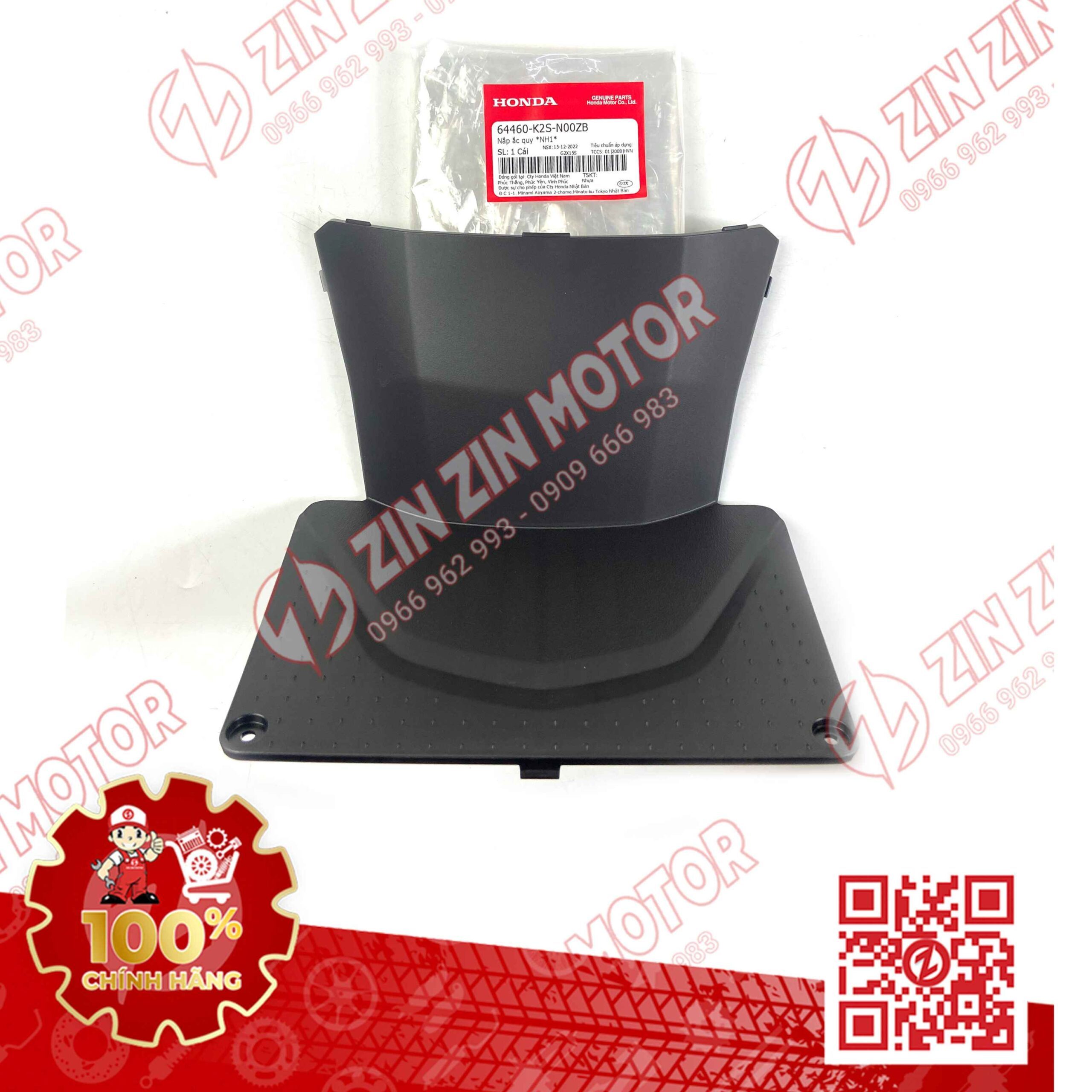 Nhựa Nhám Nắp Ắc Quy Vario 160, Click 160 Đen