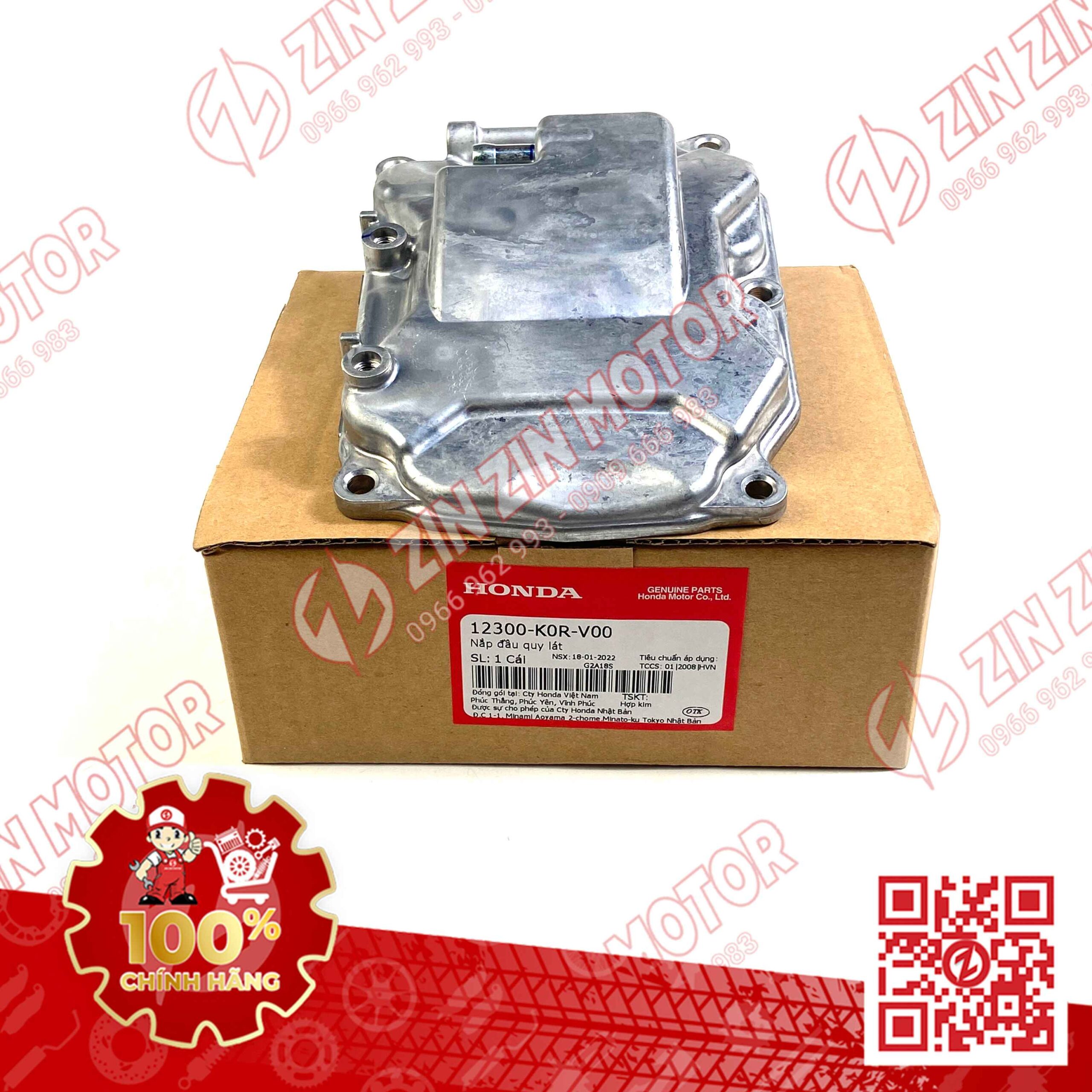 Nắp Đầu Quy Lát, Nắp Đầu Bò Vario 160, AB 160 / Air Blade 125 2022+ 2026, SH 150 / SH 125 2020+, SH 125/160 2026 LEAD 125 2025 12300K0RV00