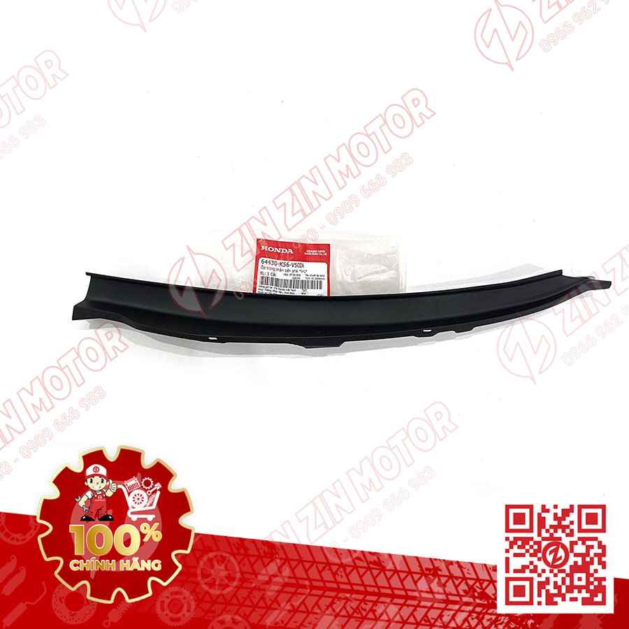 Nhựa Nhám Ốp Bụng, Nẹp Sườn Sau Winner X V2 2019+, RS150 V3 Phải