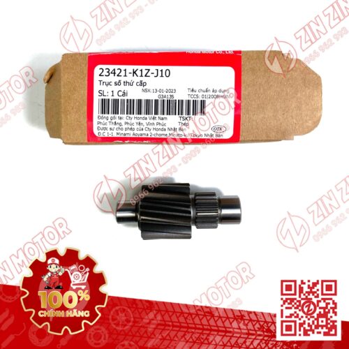 Nhông Hú Nhỏ, Nhông Cốt Láp AB 160, Air Blade 125 2022 2023+, Vario 160, Click 160, ADV 160 23421K1ZJ10 Chính Hãng Honda