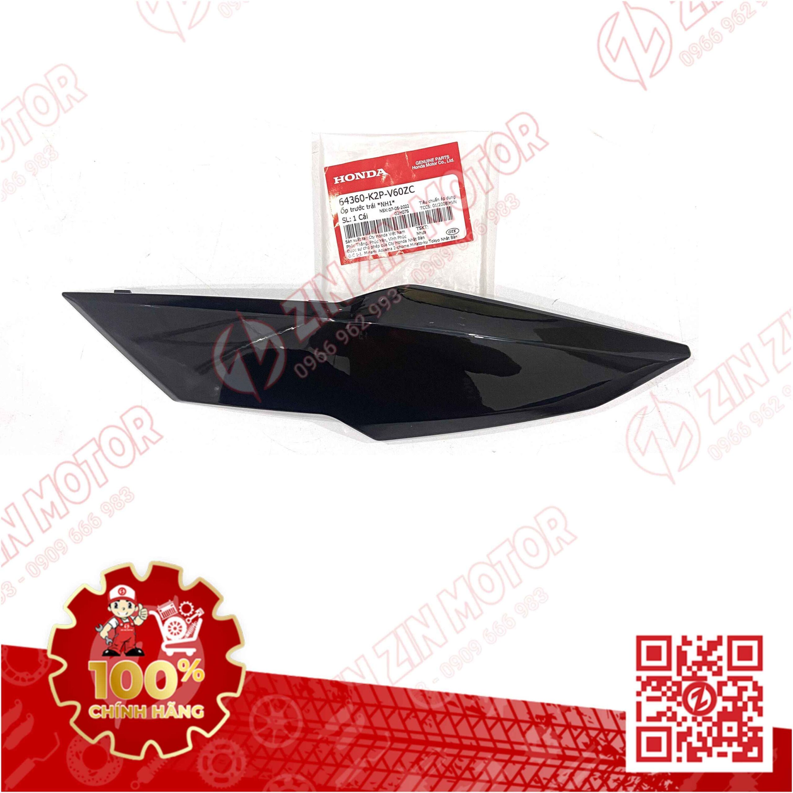 Ốp Đèn Pha Winner X V3 2022+ Trái Đen NH1