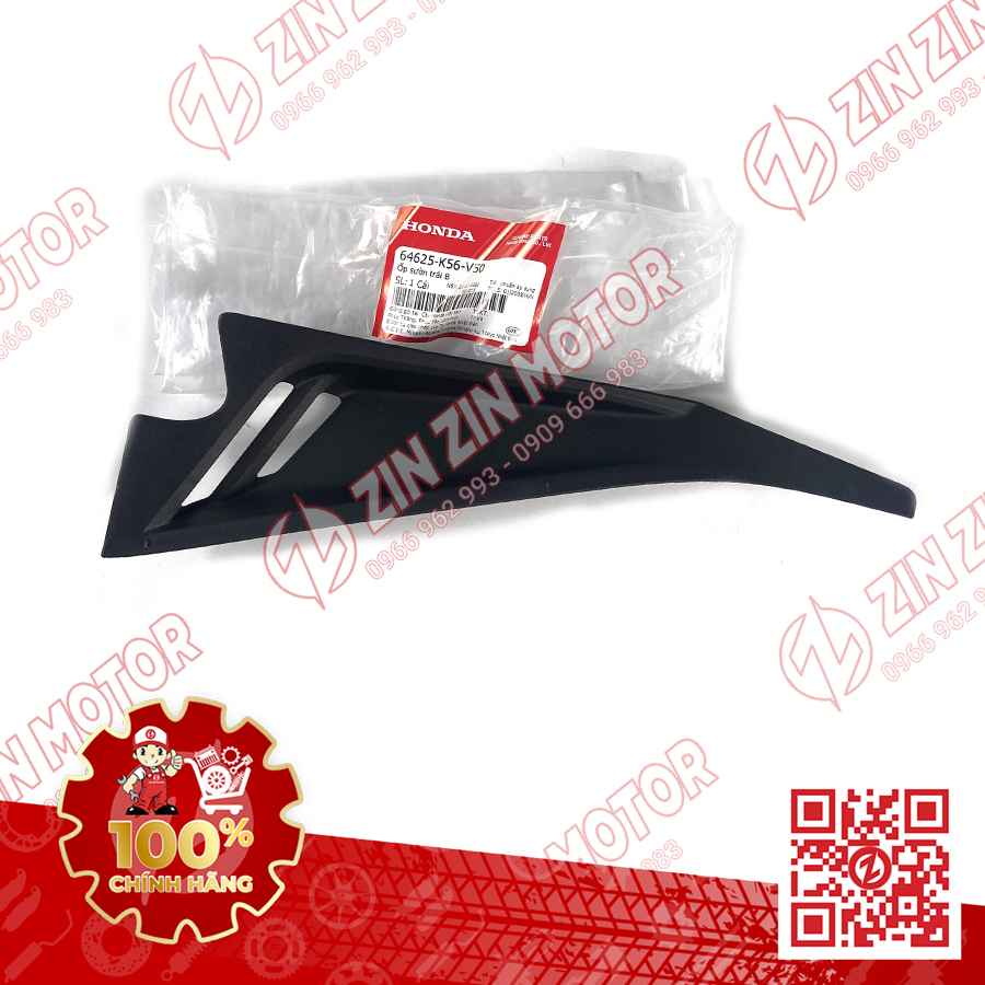 Nhựa Nhám Yếm Ngoài, Ốp Sườn B Trái, Nắp Nước Mát Winner X V2 2019+, RS150 V3