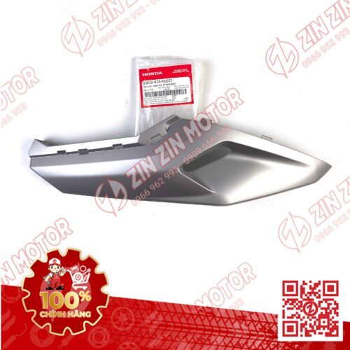 Nhựa Nhám Ốp Gác Chân, Ốp Thông Gió Vario 160, Click 160 Trái Xám
