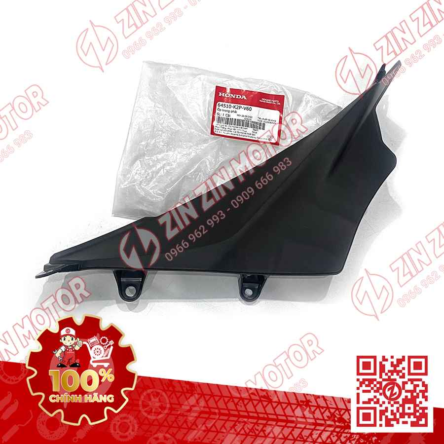 Nhựa Nhám Ốp Trong Cánh Yếm Winner X V3 2022+, Winner X V4 2024 Phải