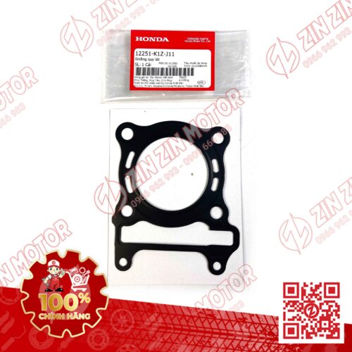 Gioăng Đầu Quy Lát , Ron Đầu Lòng Vario 160, PCX 160, ADV 160 12251-K1Z-J11 Chính Hãng