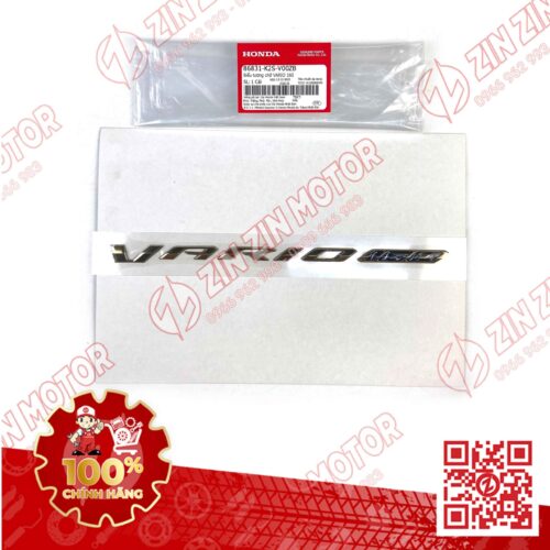 Tem Chữ Nổi Vario 160 Vàng Type2