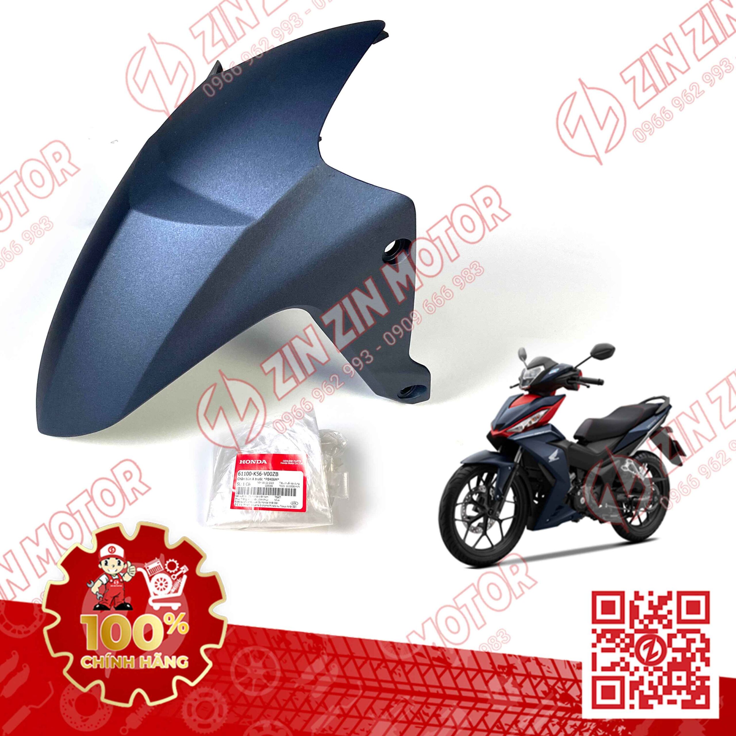 Dè Trước Winner V1 Xanh Nhám