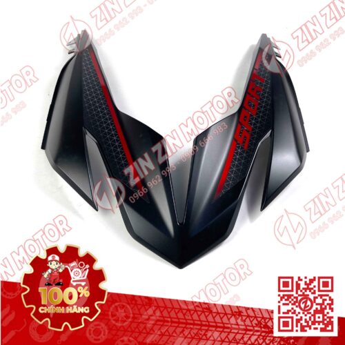 Alternative view of Ốp Mặt Nạ Trước Winner X V2 2019+ Đen Nhám Có Sẵn Tem NHA76M
