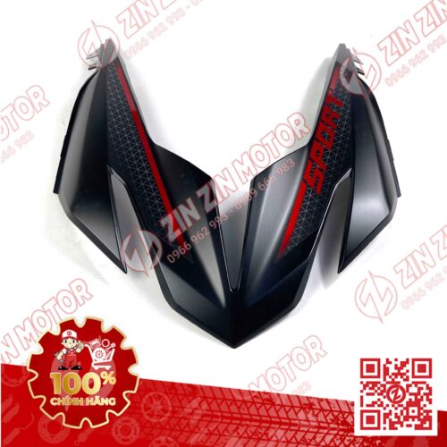 Alternative view of Ốp Mặt Nạ Trước Winner X V2 2019+ Đen Nhám Có Sẵn Tem NHA76M