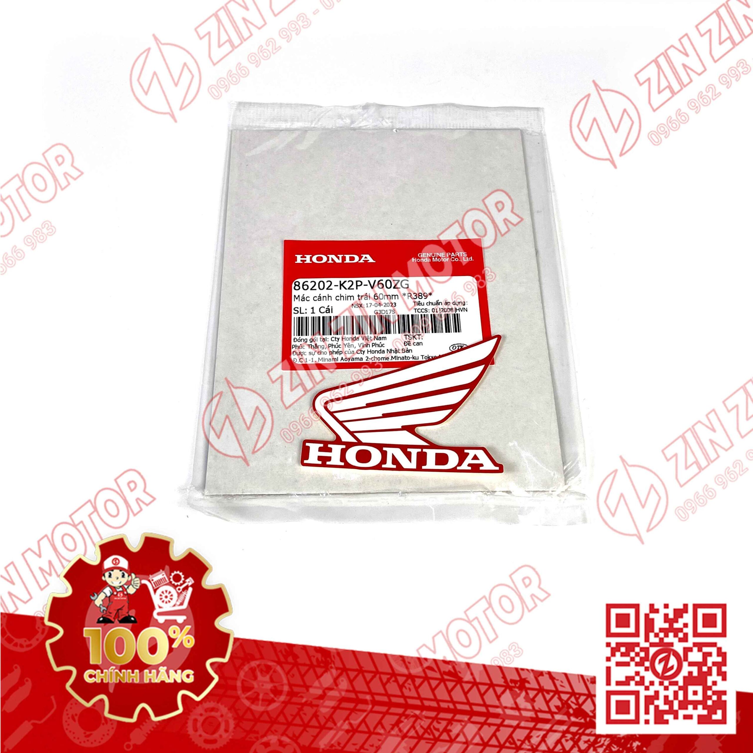 Tem Cánh Chim Honda Winner X V3 2022+ Trái R389