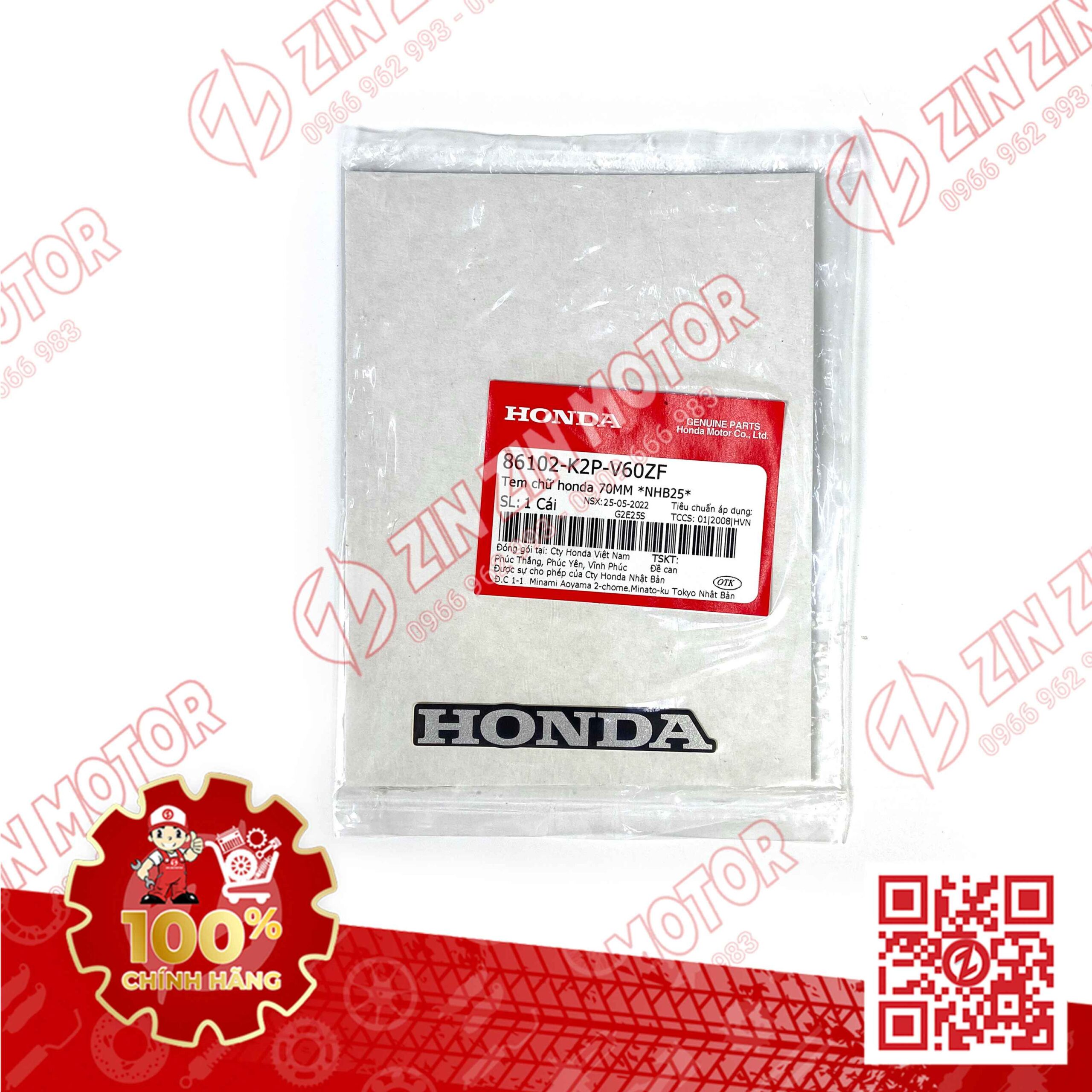Tem Honda Mu Rùa Winner X V3 2022+ 70mm NHB25