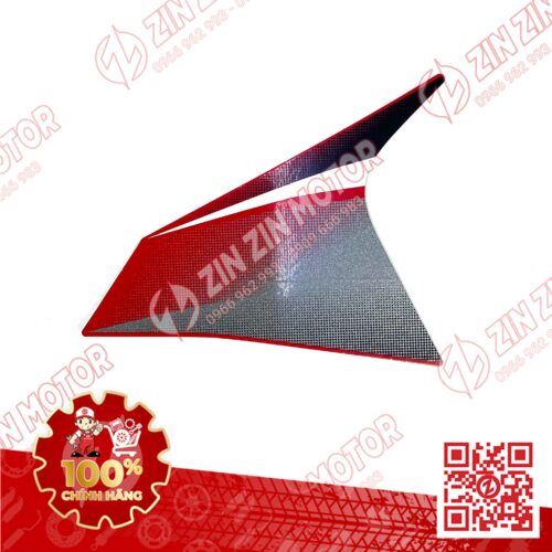 Alternative view of Tem Cánh Yếm Trước Winner X V3 2022+ Phải Miếng Nhỏ Đỏ Đen Phiên Bản Tiêu Chuẩn