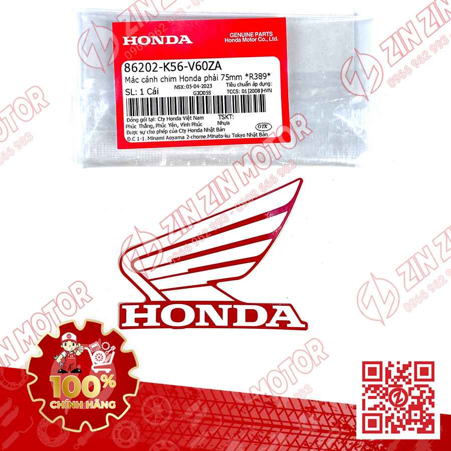 Tem Cánh Chim Honda Winner X V2 2019+ Trái R389
