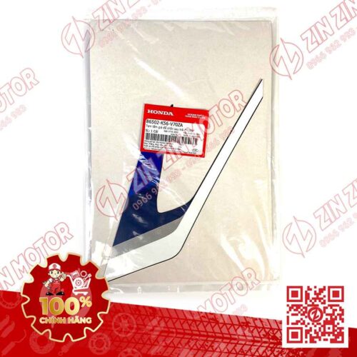 Alternative view of Tem Lườn Giữa Winner X V2 2019+ Trái Phía Sau Đỏ HRC 2020 Phiên Bản Đường Đua