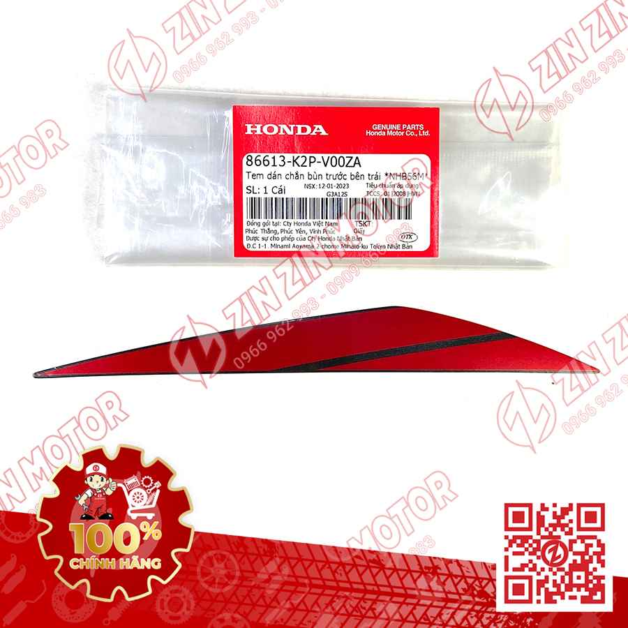Tem Dè Trước Winner X V2 2019+ Trái Tem Winner X V2 2019+ Bạc Đen Đỏ 2020 Phiên Bản Thể Thao